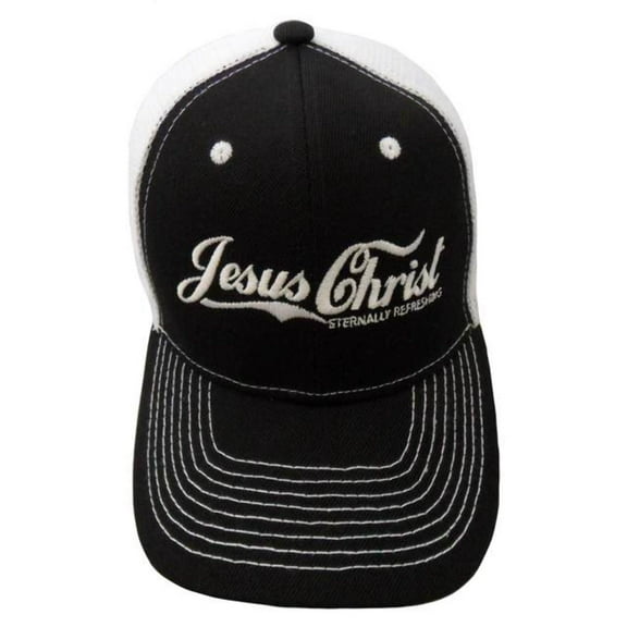 Christian Cap - Jesus Christ Eternally Refreshing Trucker Cap