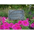 thumbnail image 2 of Antique Bronze Metal Garden Marker Happiness Grows In Our Garden, 2 of 2