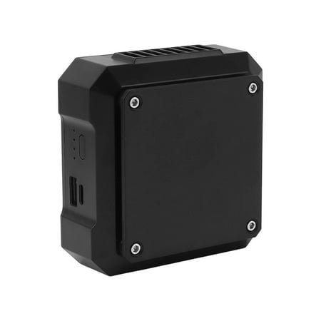 

2024 Waist Clip Fan USB Charge 4000mAh Battery 3 Speed Modes White Light ABS Shell Belt Fan for Camping Adventure Travel