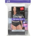 thumbnail image 2 of SMZ Women's  Brief Underwear, Cotton Stretch Brief Panties, 6-Pack, 2 of 7