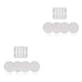 thumbnail image 1 of Billuyoard Molde para posavasos, alfombrillas para botellas, moldes para manualidades DIY, molde para bandeja de almacenamiento de silicona, accesorios para Tipo 1 2piezas Billuyoard CBP184212, 1 of 6