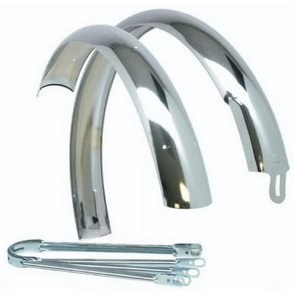 Wald 972-20" Flared Fenders Chrome