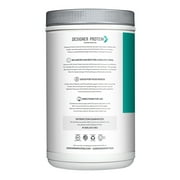 Designer Wellness, Designer Whey Protein Meal Replacement Powder with Vitamins, Minerals, and Organic Superfood Complex Carbs, Gluten-Free, Vanilla Bean, 1.72 Pound