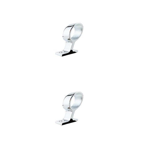 Kenally Soporte de barandilla Puntal Cubierta 7/8 '' Tubo 316 Acero inoxidable Servicio pesado Barco Velero Reparación Accesorios Mantenimiento de 【25mm medio】 2piezas Kenally CBP208538
