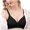 Black, variant on DPTALR Womens Dailywear Bars Bra Without Steel Rings Vest Large Size Underwire Nursing Bras