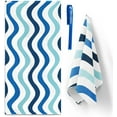 thumbnail image 6 of Mocaletto 2-Pack Graphic Prints Fashion Stripes Beach Towels, 6 of 6