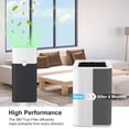 thumbnail image 3 of 121 Replacement Filter Compatible for Blueair Blue Pure 121 Smart Machine, 2 in 1 Filtration System, White Airborne Particle Dust, 3 of 8