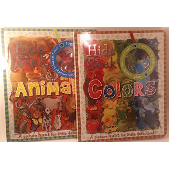Pre-Owned Hide and Seek Animals AND Hide and Seek Colors (Unknown) 1846107865 9781846107863