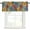 Yellow, variant on Boho Colorful Floral Valances for Windows Farmhouse Kitchen Curtains Valances Rod Pocket Valance Curtains for Windows Spring Flower Botanical Sunflowers Plant Valances for Bathroom Bedroom 42"x12"