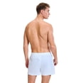 thumbnail image 3 of ellesse Bóxers tejidos para hombre, paquete de 3 - LABOTTE BOXER SHORT, cintura con logotipo, algodón Azul claro M (Medium), 3 of 6