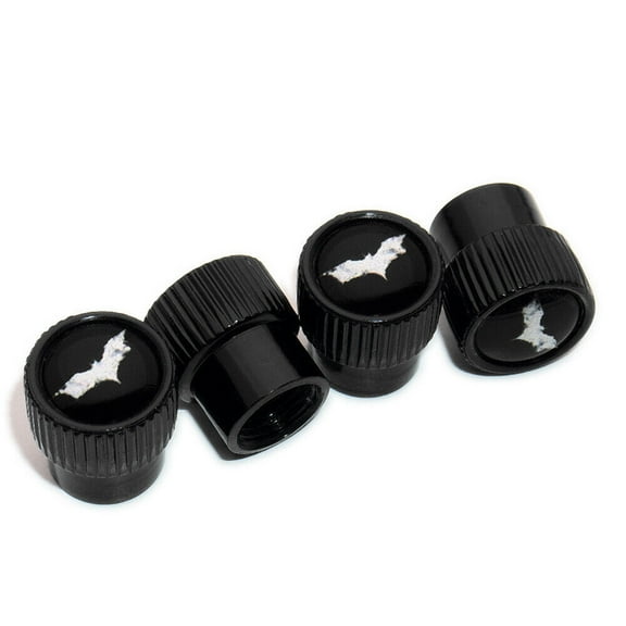 4pcs Universal Fit Bat Car Wheels Tire Air Valve Cap Stem Dust Cover Gift