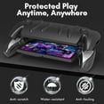 thumbnail image 3 of Full Protective Case for Playstation Portal - Detachable Front Shell Cover Case for PS Portal Remote Player - Anti-Slip TPU Protector Case for PS5 Portal with Built-it Kickstand (Black), 3 of 8