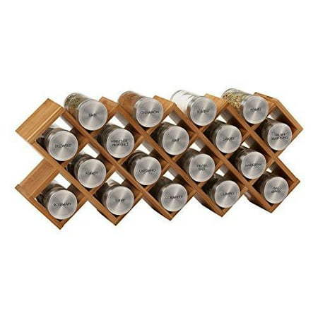 Organic Spice Rack Stunning Kamenstein 60Jar Criss Cross Organic Spice Rack 60 Inch L X 6060 Organic Spice Rack Stunning Kamenstein 60Jar Criss Cross Organic Spice Rack 60 Inch L X 6060
