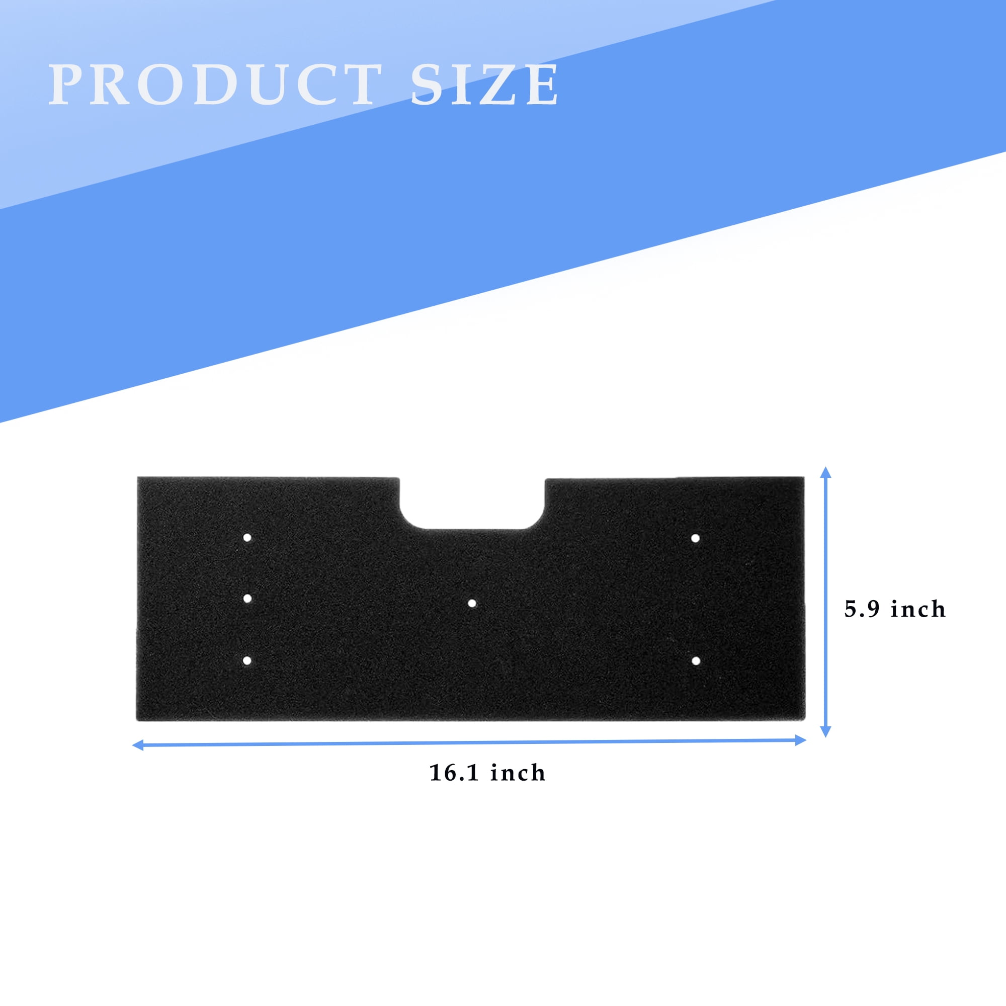 Delapan Lint Filter Pads for G-E Profile Washer Dryer Combo-Enhanced Filtration, WH01X35719 Filter Media, 12 Pack