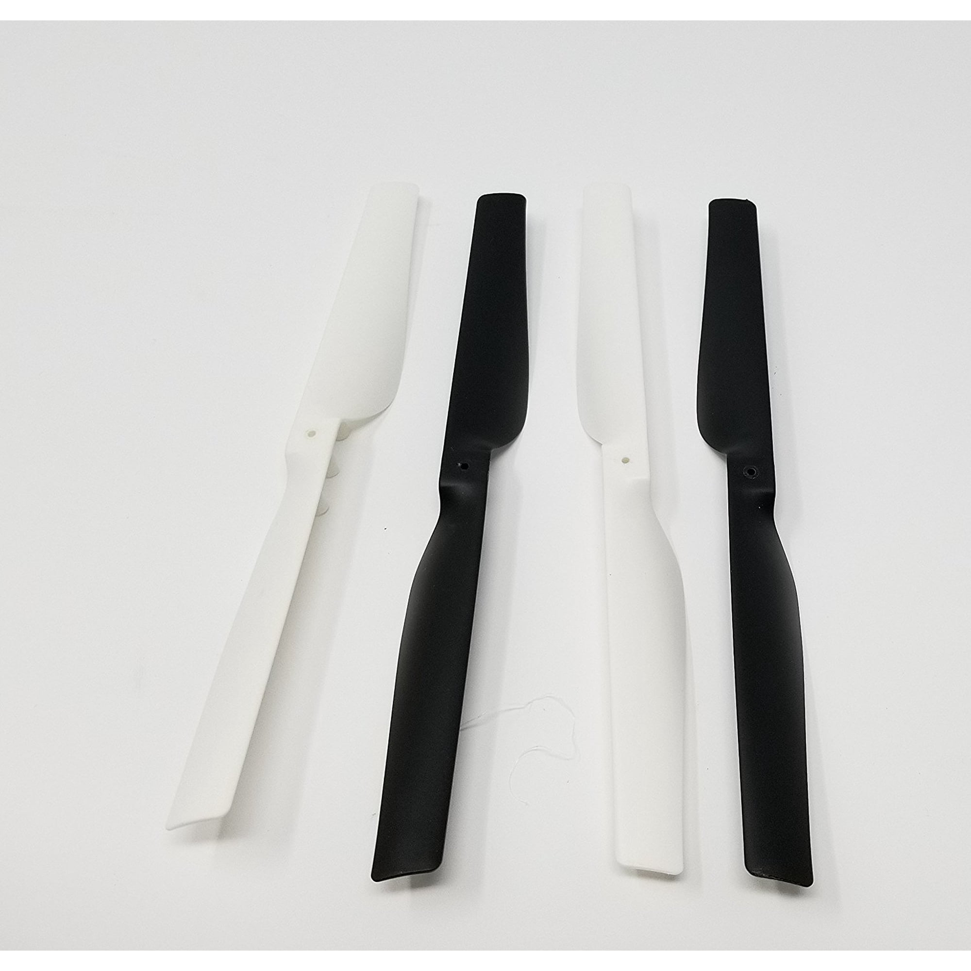 Parrot AR Drone 2.0 OEM Propellers- Black & White Motor Blade Rotors
