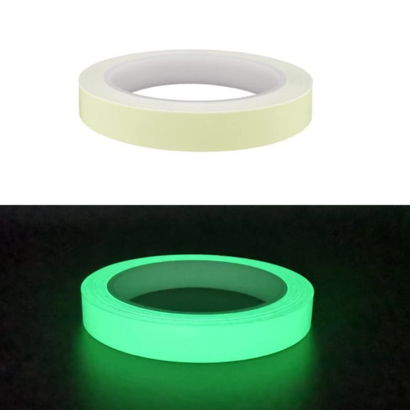 Glow in The Dark Tape, 33 Feet x 0.5 Inch, Waterproof Glow Tape Glow in The Dark, Luminous Tape, Fluorescent Tape, Glow in Dark Duct Tape, Glow Tape for Stage Stair Outdoor
