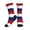 2 Black-2, variant on Men's Dutch Flag Novelty Athletic Socks Women's Digital Printing Funky Patterned Crew Socks
