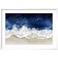 thumbnail image 2 of Art.com Indigo Waves From Above II Art Print by Maggie Olsen, White Frame Wall Art, 29" x 21", 2 of 5
