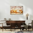 thumbnail image 6 of Aaheei Rustic Pumpkin Wall Art Canvas Prints Hello Fall Pictures Wall Decor for Farmhouse Kitchen Dinner Room Watercolor Pumpkins Maple Leaves Autumn Fall Posters Halloween Artwork Home Decorations, 6 of 6
