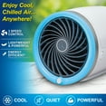 thumbnail image 2 of Arctic Air Ice Jet Air Cooler, 3 Speed Portable Cooler with LED, Lightweight & Compact Space Cooler, 2 of 11