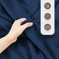 thumbnail image 4 of Blanket Utopia Bedding Jersey Knit Queen 229 x 229 cm azul marino, 4 of 9