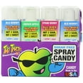 Too Tarts Sugar Free Sour Candy Spray Bottle Assortment (Pack of 12