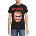 thumbnail image 5 of Chucky Mens & Big Mens No More Mr. Good Guy Graphic Tees, 2-Pack, Sizes S-3XL, 5 of 6