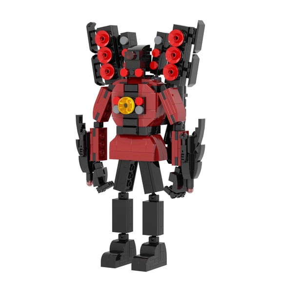 MOOXI Toilet Super Titan Sound Man Action Figure Building Set,Classic Creative Building Blocks Children Kit,Gifts for Kids(415pcs)