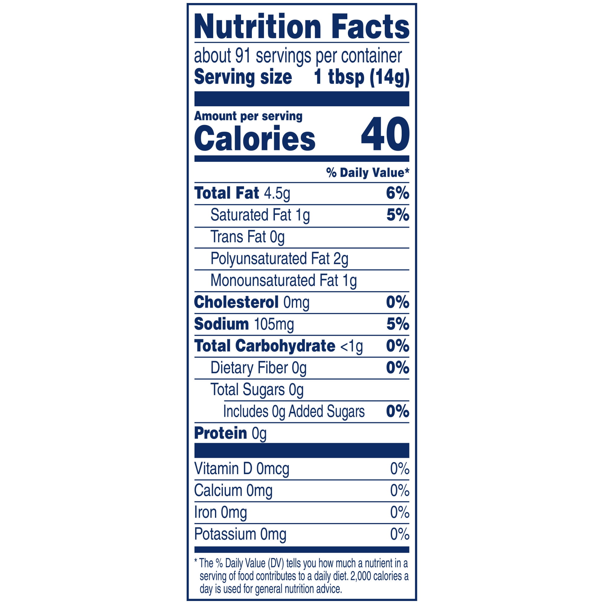 Blue Bonnet Vegetable Oil Spread, 45 oz