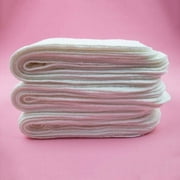 Moocorvic Cotton Cloth Diapers 5-Pack Reusable Baby Nappies for Newborns, Eco-Friendly