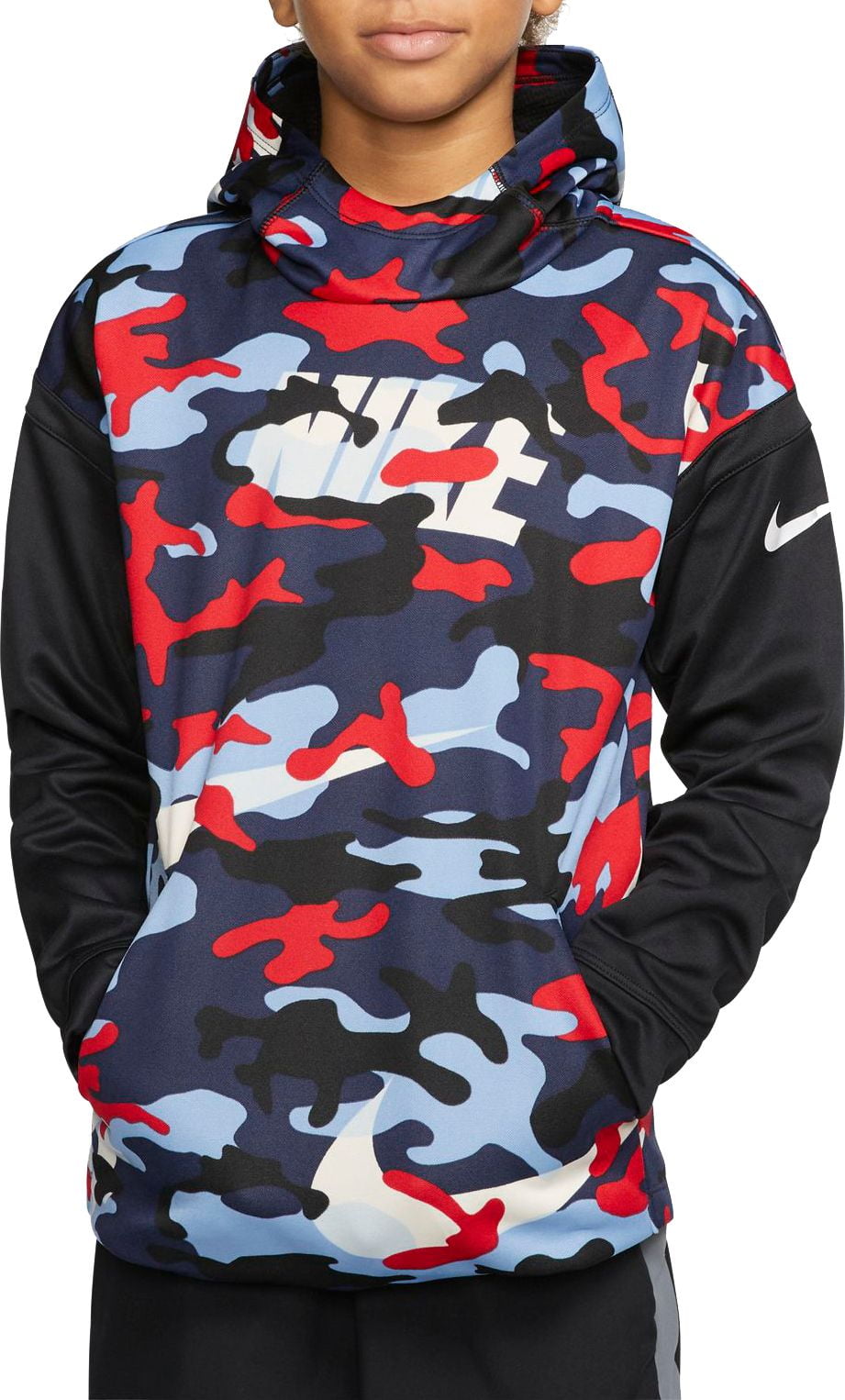 Nike Boys' Therma Camo Printed Hoodie - Walmart.com - Walmart.com