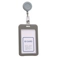 thumbnail image 1 of Safe Reliable Work Permit Holder Aluminium Alloy Staff Badge Holder Secure Id Card Case for Work Permits Certificates Work License Id Card Holder, 1 of 8