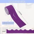 thumbnail image 2 of Uxcell 49.2ft Borde de Tablón de Anuncios, Borde Decorativo Ondulado de Papel Corrugado, Borde Enrollado para Manualidades, Aulas, Oficinas, Decoración de Fiesta, 2 of 7