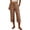 Light Brown -BQ18, variant on Womens Wide Leg Cargo Pants Summer Hiking Capris Lightweight Ladies Casual Pant Travel with Pockets Light Brown S