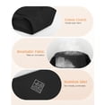 thumbnail image 5 of PULIOU High Waisted Cotton Underwear for Women, Soft Breathable Briefs, Full Coverage & Tagless Design Panties, 5-Pack(Black, S), 5 of 8