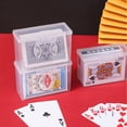 thumbnail image 2 of New Transparent Plastic Boxes Playing Cards Container PP Storage Case Packing Poker Game Card Box For Board Games, 2 of 14