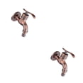 thumbnail image 1 of Yuarrent Antiguo montaje en pared de aleación de zinc Bibcock Garden Outdoor Taps Red Rojo 2piezas, 1 of 1