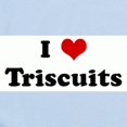 thumbnail image 2 of CafePress - I Love Triscuits Infant Bodysuit - Baby Light Bodysuit, Size Newborn - 24 Months, 2 of 4