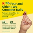thumbnail image 6 of MegaFood Kids Multivitamin Gummies - Zinc, Choline & Vitamins C & D - Age 4+ - 30 Servings, 6 of 8