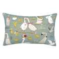 thumbnail image 1 of Balery Cute Farm Birds Funda de Cojín Estampada, Regalos para Mujeres, Regalos de Amor para Ella, Regalos para Novia o Esposa, Funda de Almohada-14"x20", 1 of 6