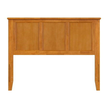 Maykoosh Rustic Revival Solid Wood Panel Headboard in Light Toffee