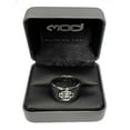 thumbnail image 4 of Harley-Davidson Men's Bar & Shield Black Steel Band Ring HSR0001, Harley Davidson, 4 of 4