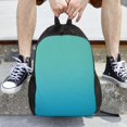 thumbnail image 3 of Easygd Teal Turquoise Versatile and Stylish Backpack: Comfort, Storage, and Durability for College,Work, Travel, and Everyday Use, 3 of 8