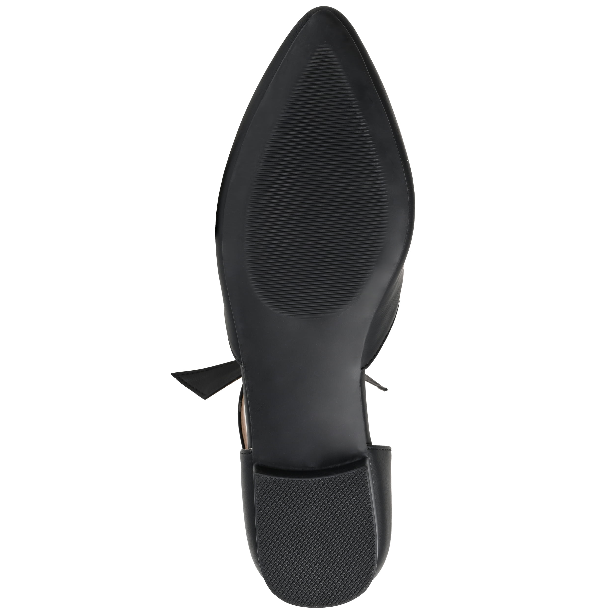 Journee Womens Vielo Ballet Almond Toe Buckle Flats, Widths Available