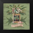 thumbnail image 2 of Britton, Pam 15x15 Black Modern Framed Museum Art Print Titled - A Peppermint Christmas, 2 of 5