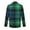 Dark Green, variant on Zimjoy Plaid Sport Coats for Men Casual Slim Fit Corduroy Suit Jackets Vintage One Button Checkered Blazer Business Office Work Blazers Jackets Birthday Party Sport Coats, Green L