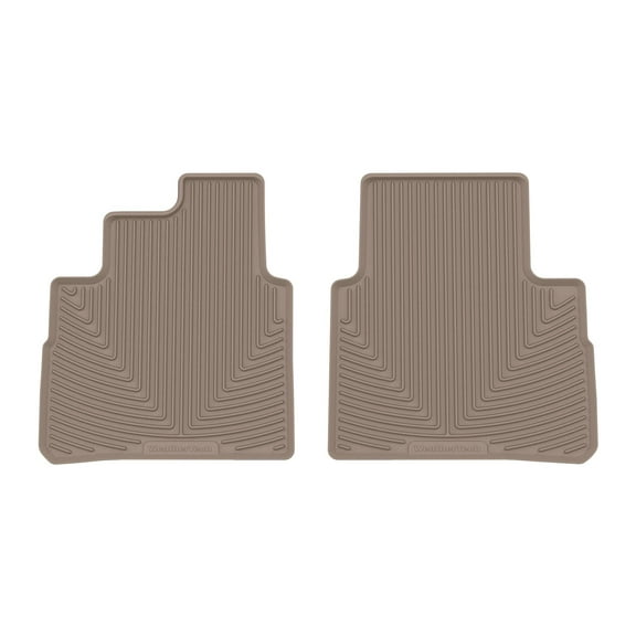 WeatherTech All-Weather Floor Mats compatible with 2021-2022 Nissan Rogue - 2nd Row, Tan