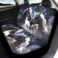thumbnail image 4 of Pzuqiu Car Seat Covers Full Set Easy to Install, Compatible with Car Seats SUV Seats, Front and Rear Seat Cover Set Fit for Truck Cars Breathable, Horse Galaxy, 4 of 10