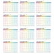 thumbnail image 4 of Calendario magnético mensual para nevera (2026 y 2027), con hojas desprendibles para empezar de cero, ideal para el hogar o la oficina, se adhiere firmemente a superficies metálicas., 4 of 9