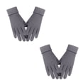 thumbnail image 1 of Guantes de invierno para pantalla táctil, 2 uds., guantes tejidos, puños elásticos, guantes cálidos de invierno, 1 of 5